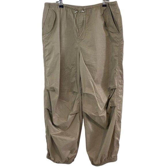 H&M - Parachute Pant - Beige - S - Picture 2 of 7